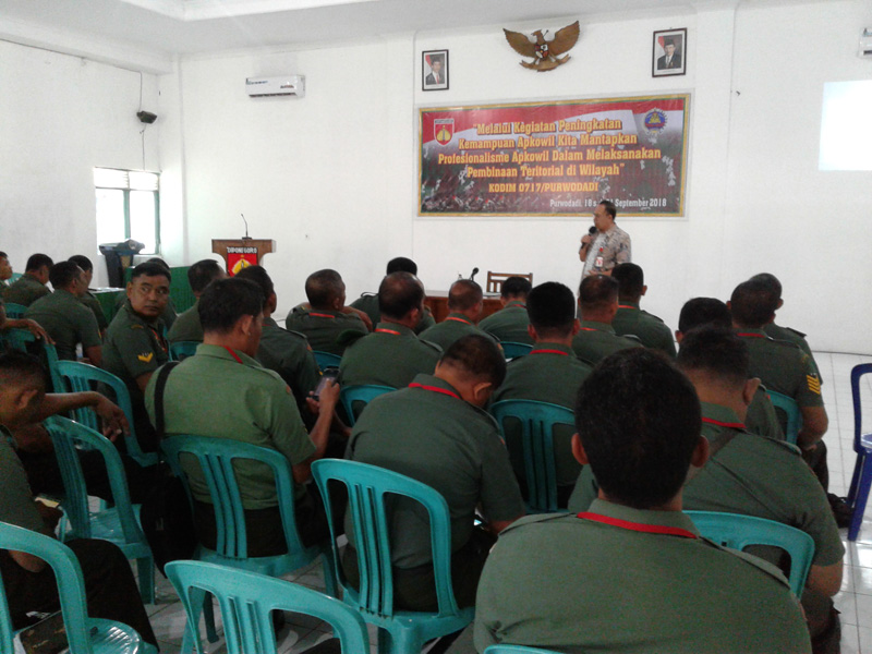 Kodim 0717/Purwodadi Laksanakan Kat Puan Apkowil